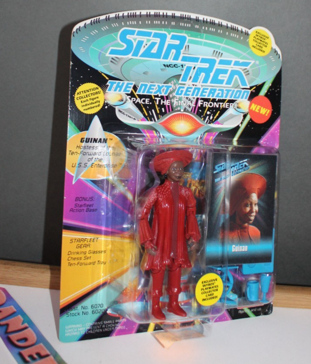 Star Trek Next Generation Guinan Hostess Of The Ten Forward Whoopi 93 Toy Sealed